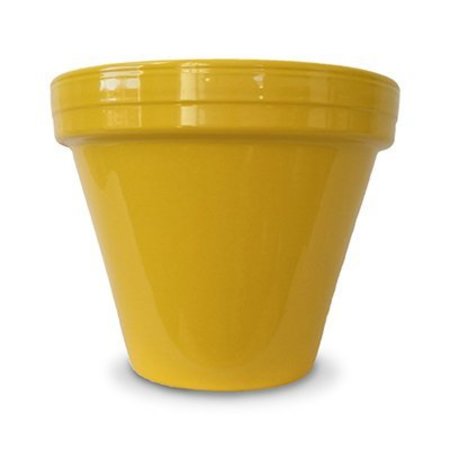 CERAMO 4.5" Yel Cera Planter PCSBX-4-Y